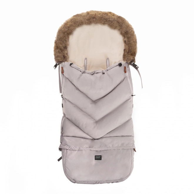 Sacco invernale Fluffy Combi Grigio Nebbioso