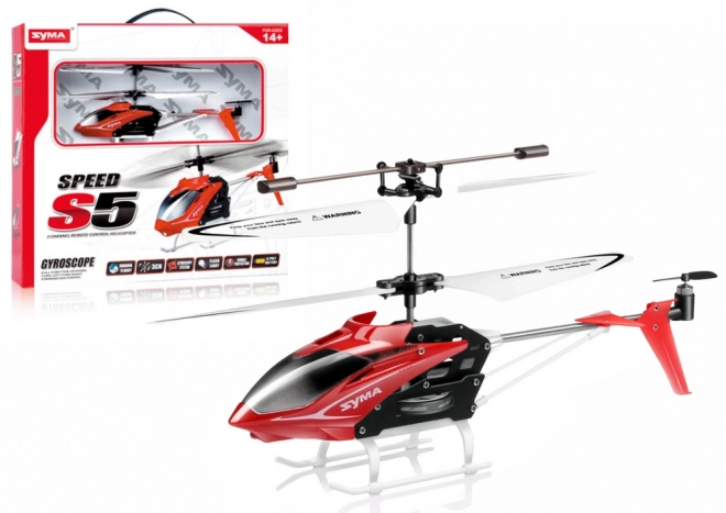 Elicottero Syma S5 telecomandato rosso