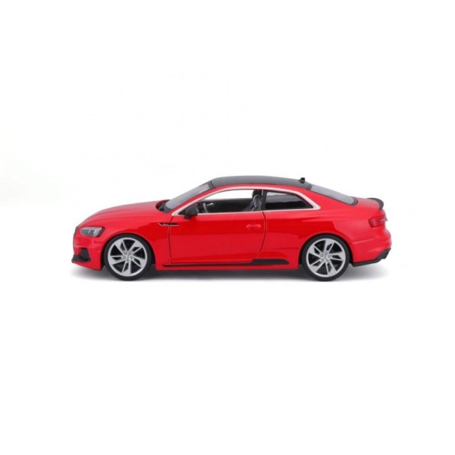 Modellino auto Audi RS 5 Coupé rosso 1/24