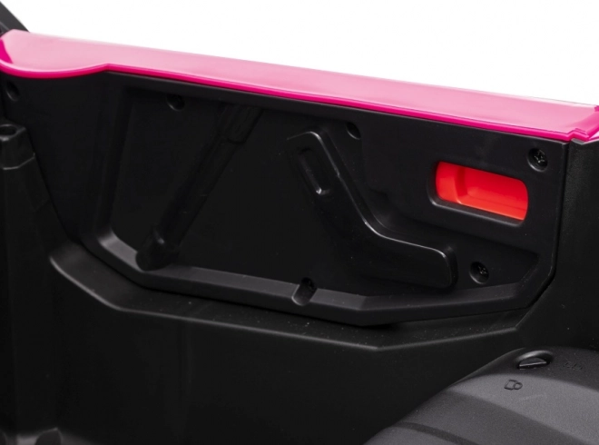 Auto elettrico per bambini Buggy Madman UTV-MX rosa