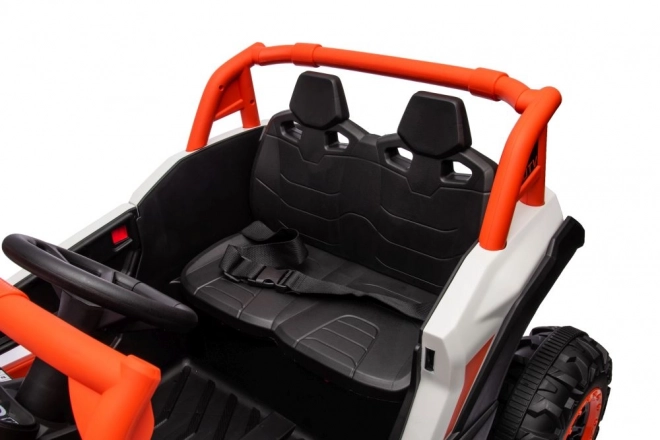 Auto a batteria Buggy UTV arancione 4x4