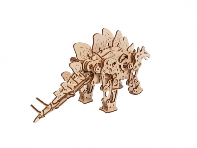 Puzzle meccanico in legno 3D Stegosaurus