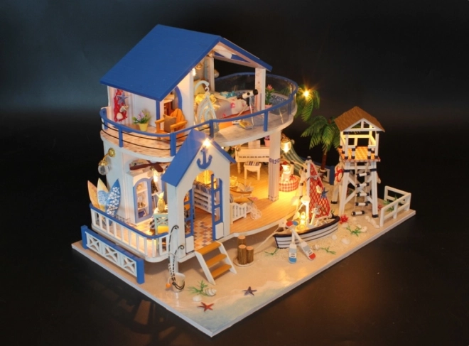 Miniatura Casa La leggenda del mare blu