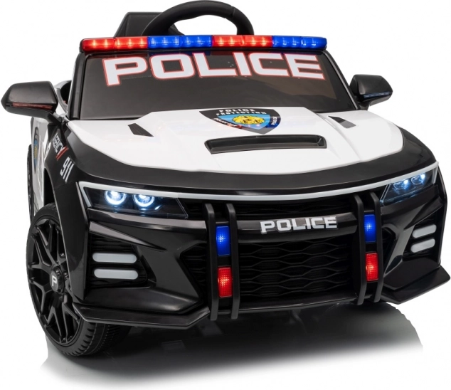 auto della polizia nero 911 Agenzia