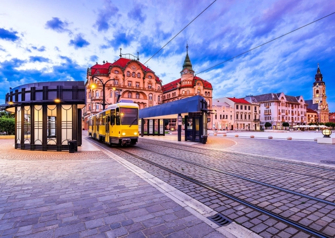 Puzzle Piazza Unione, Oradea 1000 pezzi