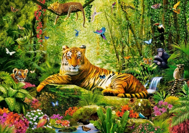 Puzzle Tigre Maestoso 260 Pezzi CASTORLAND