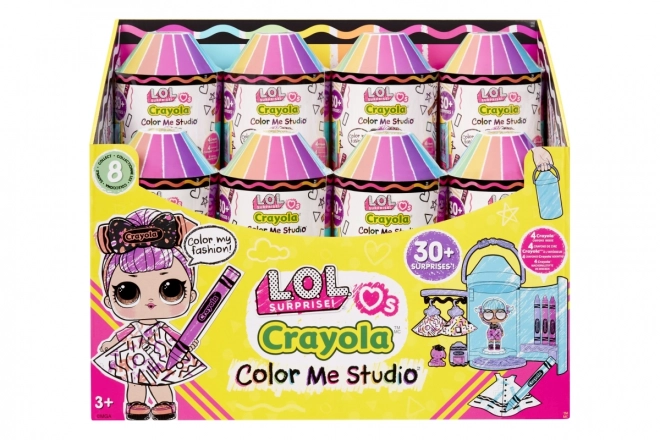 La sorpresa di L.O.L. ama il studio di CRAYOLA con bambola