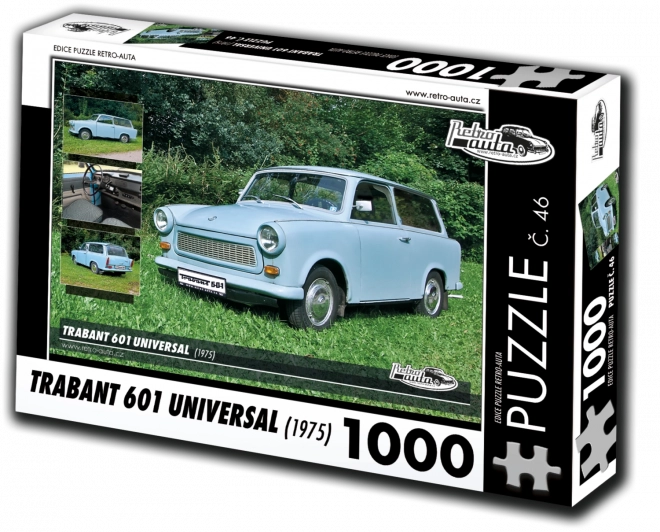 Puzzle RETRO-AUTA Trabant 601 Universal 1975 1000 pezzi