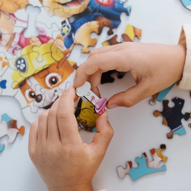 Puzzle di legno 50 pezzi Paw Patrol