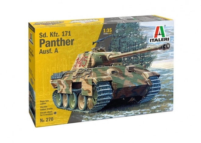 Modello in plastica Panther Ausf. A 1/35