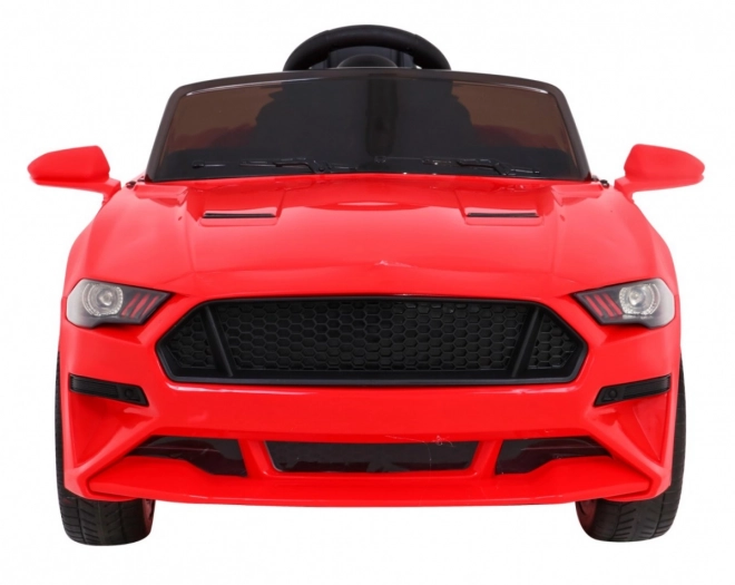 GT Auto sportivo a batteria per bambini Rosso + telecomando + avviamento lento + portabagagli + MP3 LED