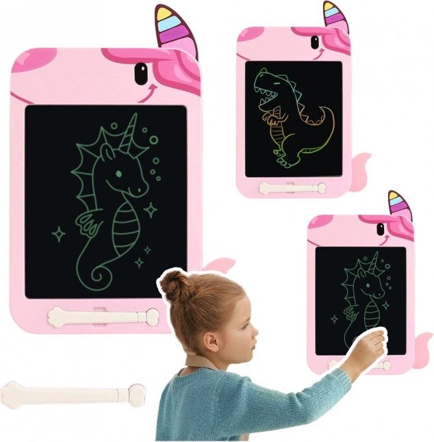 Lavagna LCD unicorno rosa