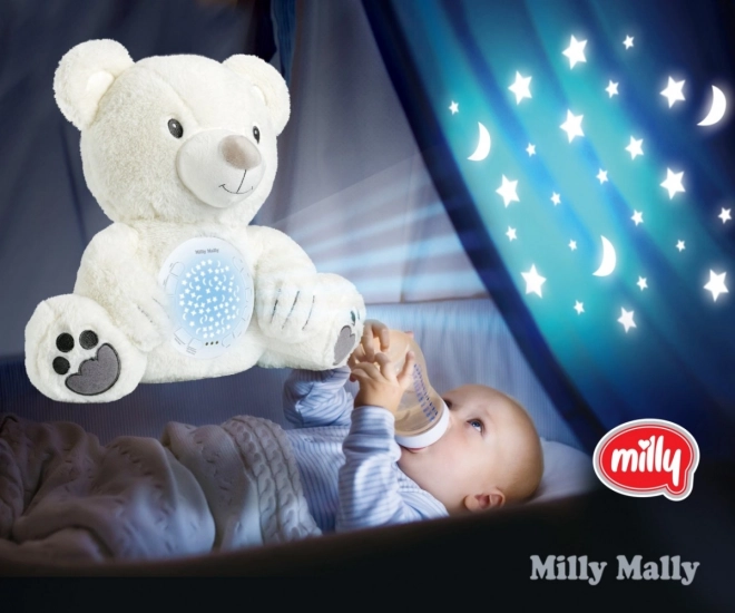 Giocattolo di peluche con proiettore Orso