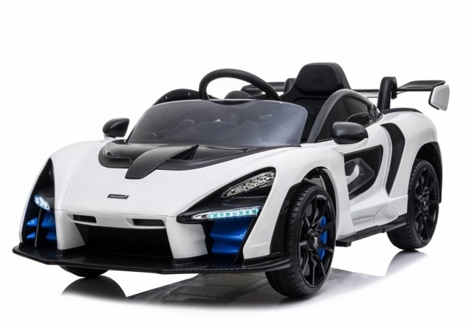 Auto elettrico per bambini McLaren Senna bianco