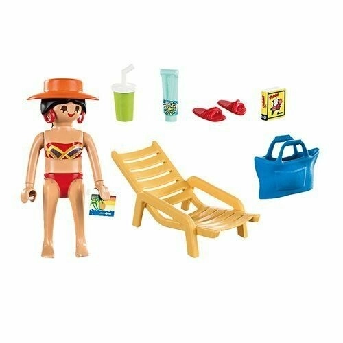 Playmobil Turista con Lettino