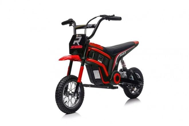 Moto cross a batteria rosso