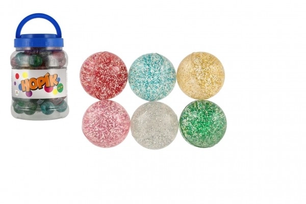 Palline Rimbalzanti con Glitter