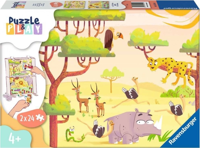 Ravensburger Puzzle & Play Safari