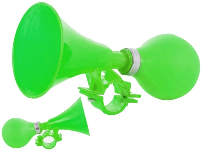 Clacson per bicicletta con palloncino verde in gomma