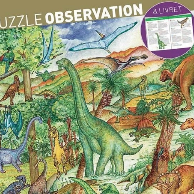 Djeco puzzle Dinosauri 100 pezzi