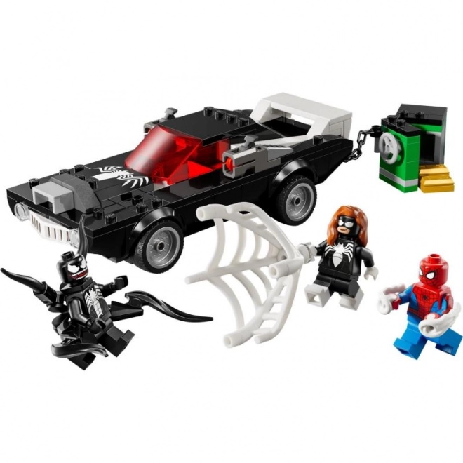 Spider-Man contro l'auto muscolare di Venom LEGO