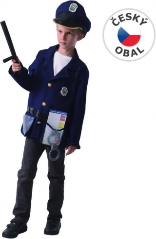 Costume di carnevale Poliziotto per bambini 130-140 cm