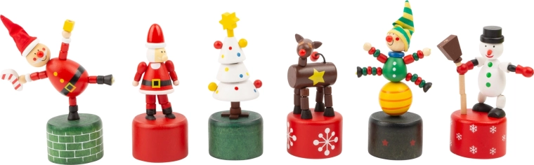 Small Foot Espositore figurina natalizia danzante 12 pz