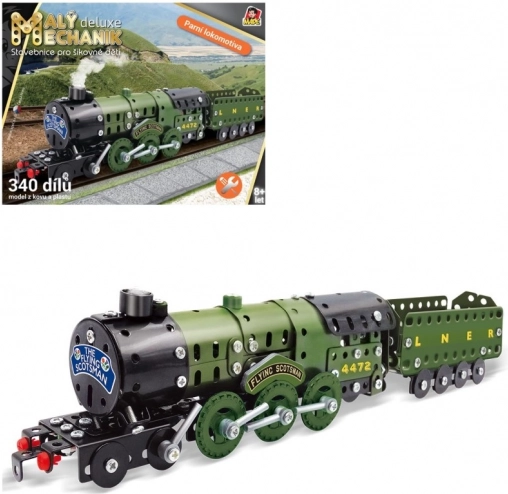 Piccolo Meccanico locomotiva a vapore con tender kit di costruzione
