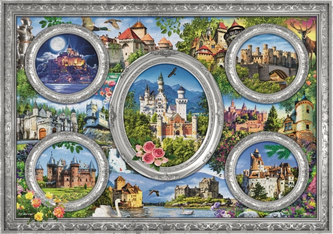 Puzzle castelli del mondo 1000 pezzi