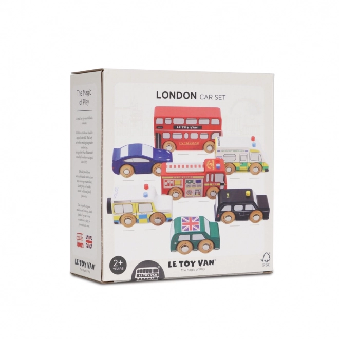 Set di Veicoli in Legno di Londra Le Toy Van