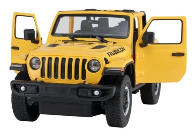 Auto R/C Jeep Wrangler Rubicon 1:14 Rastar – Giallo