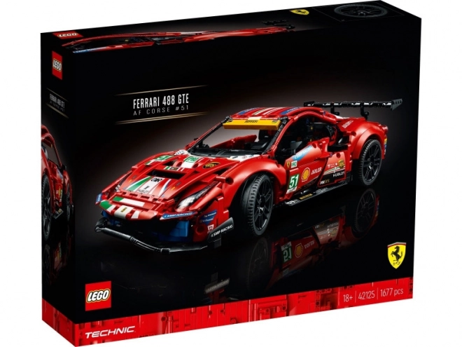 Automobile da corsa Ferrari 488 GTE LEGO Technic