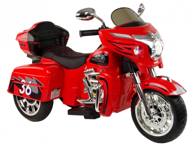 Moto Triciclo Elettrico Goldwing Rosso