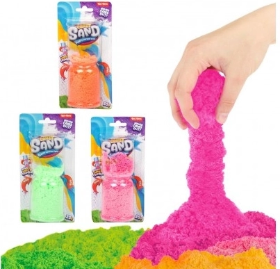 Sabbia magica modellante 25g, 3 colori
