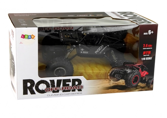 Auto RC Rover nero a distanza