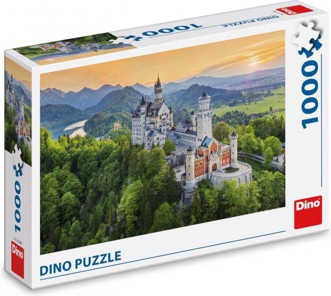 Puzzle Primaverile Neuschwanstein 1000 pezzi