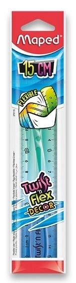 Righello Flessibile Arcobaleno 15 cm