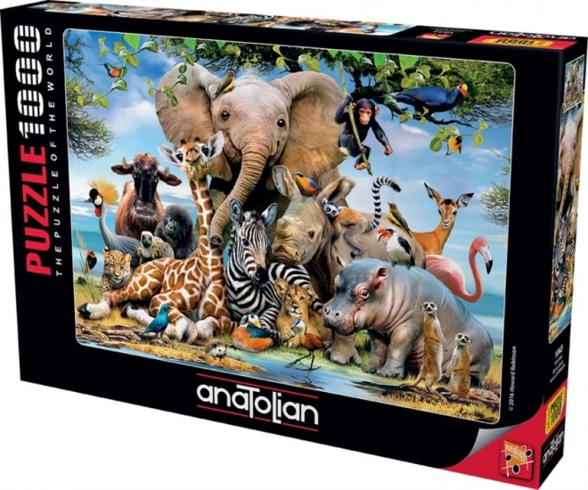 Puzzle Anatolian Sorriso Africano 1000 Pezzi