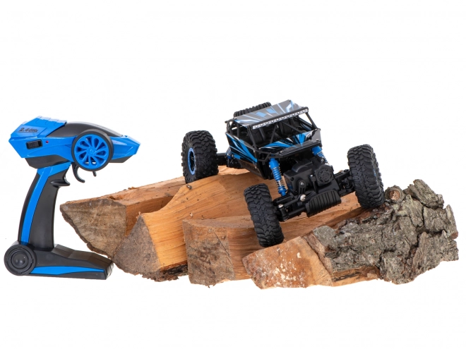 Auto telecomandato RC Rock Crawler blu – Blu