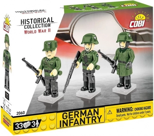 Costruzioni Fanteria Tedesca - Set di 3 Figure