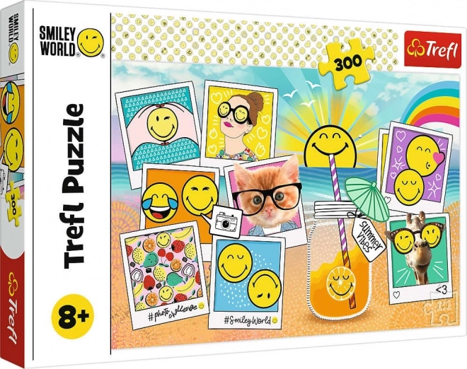 Puzzle 300 pezzi Smiley in vacanza