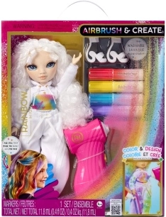 Rainbow High Airbrush bambola con accessori – occhi verdi
