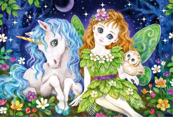 Puzzle Principessa, Fata e Sirena 3x48 Pezzi