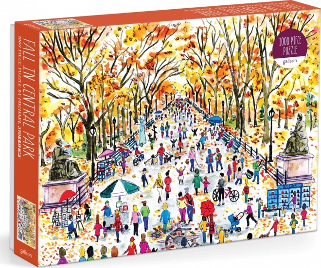 Puzzle Autunno al Central Park 1000 Pezzi di Galison