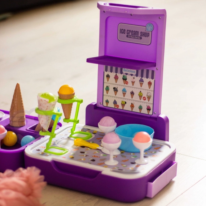 Cucina con gelato a palline 3 in 1 per bambini 62 pezzi