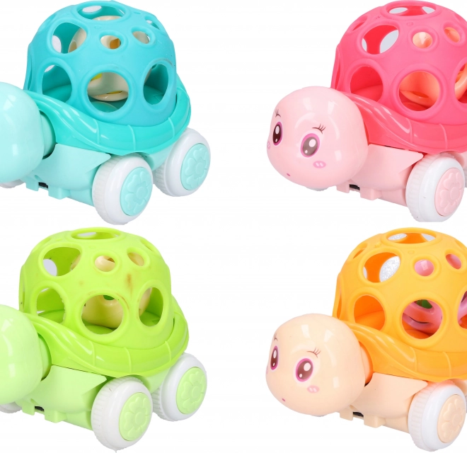 Sonaglio di tartaruga in plastica 11 cm