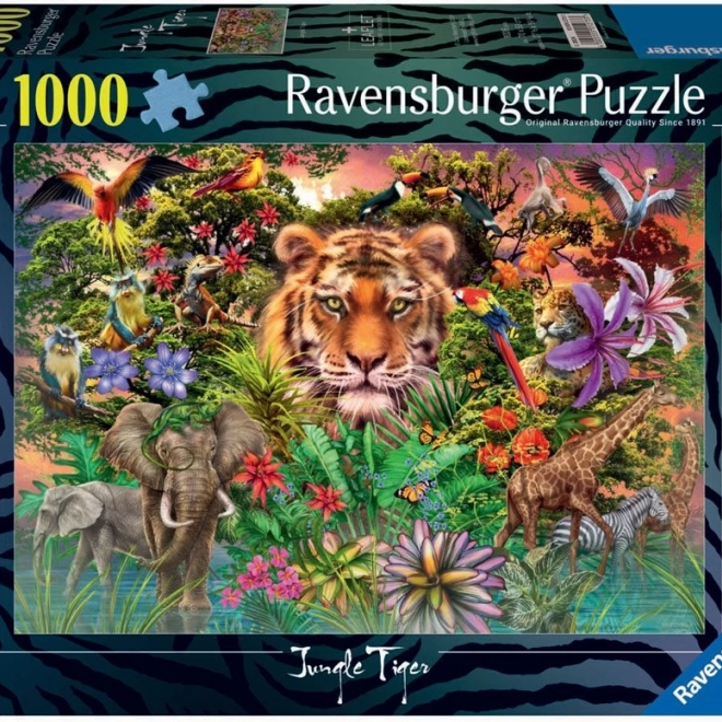 Puzzle animali esotici 1000 pezzi