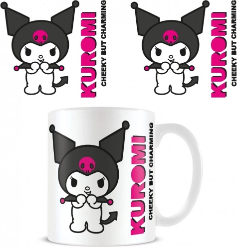 Tazza in ceramica KUROMI Cheeky Character 315 ml