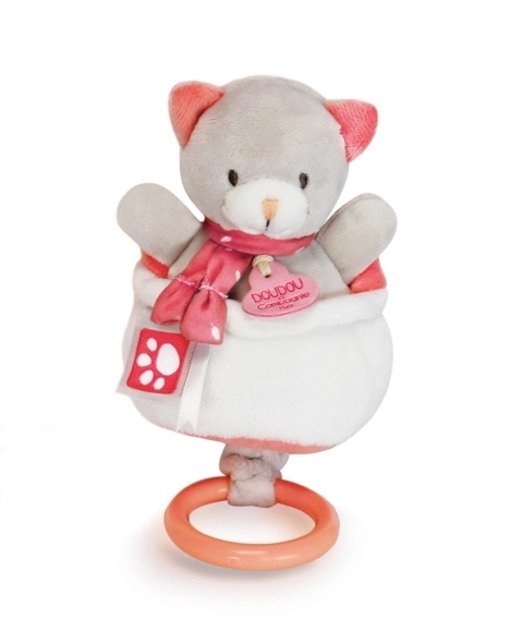 Doudou giocattolo musicale 20 cm gatto