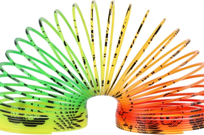 Spirale di plastica con motivo dinosauri 7,5cm